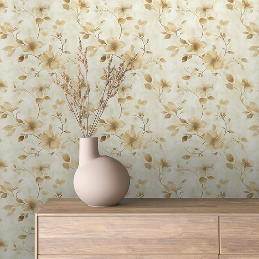 Soft Garden Romance Wallpaper