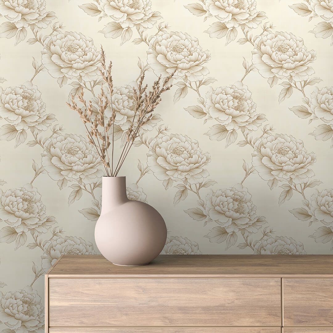 Scattered Romance Rose Wallpaper