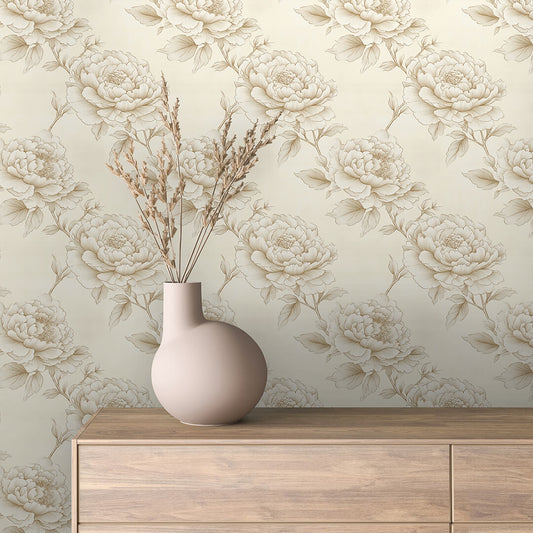 Scattered Romance Rose Wallpaper