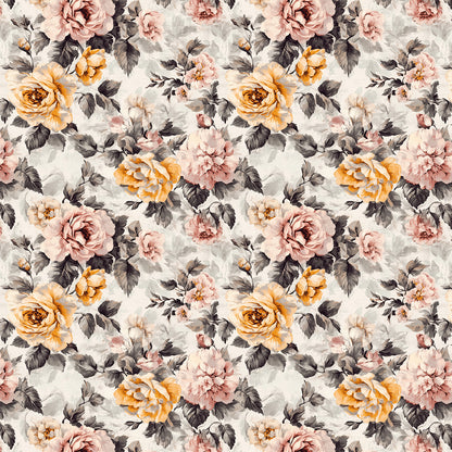 Botanical Peony Ensemble Wallpaper