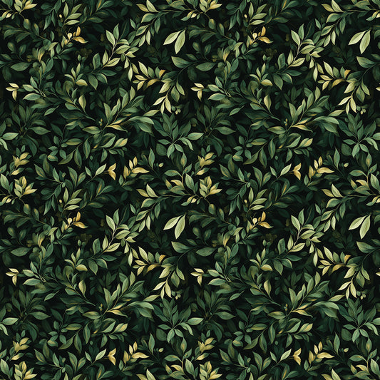 Luxe Woodland Floral Wallpaper