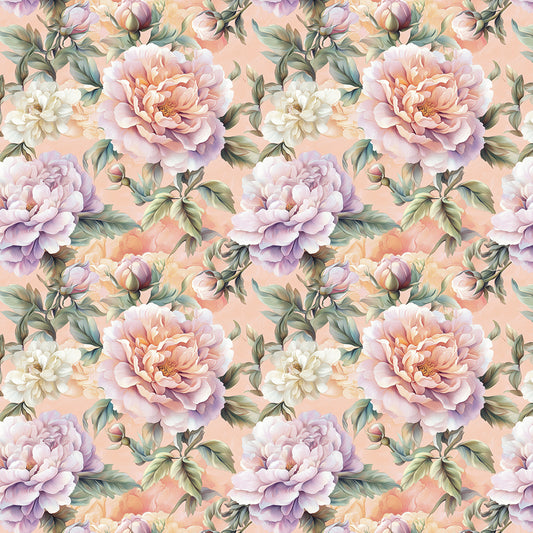 Cottage Garden Linen Wallpaper