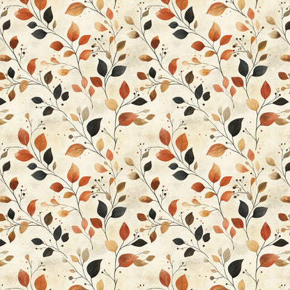 Opulent Gold Floral Wallpaper