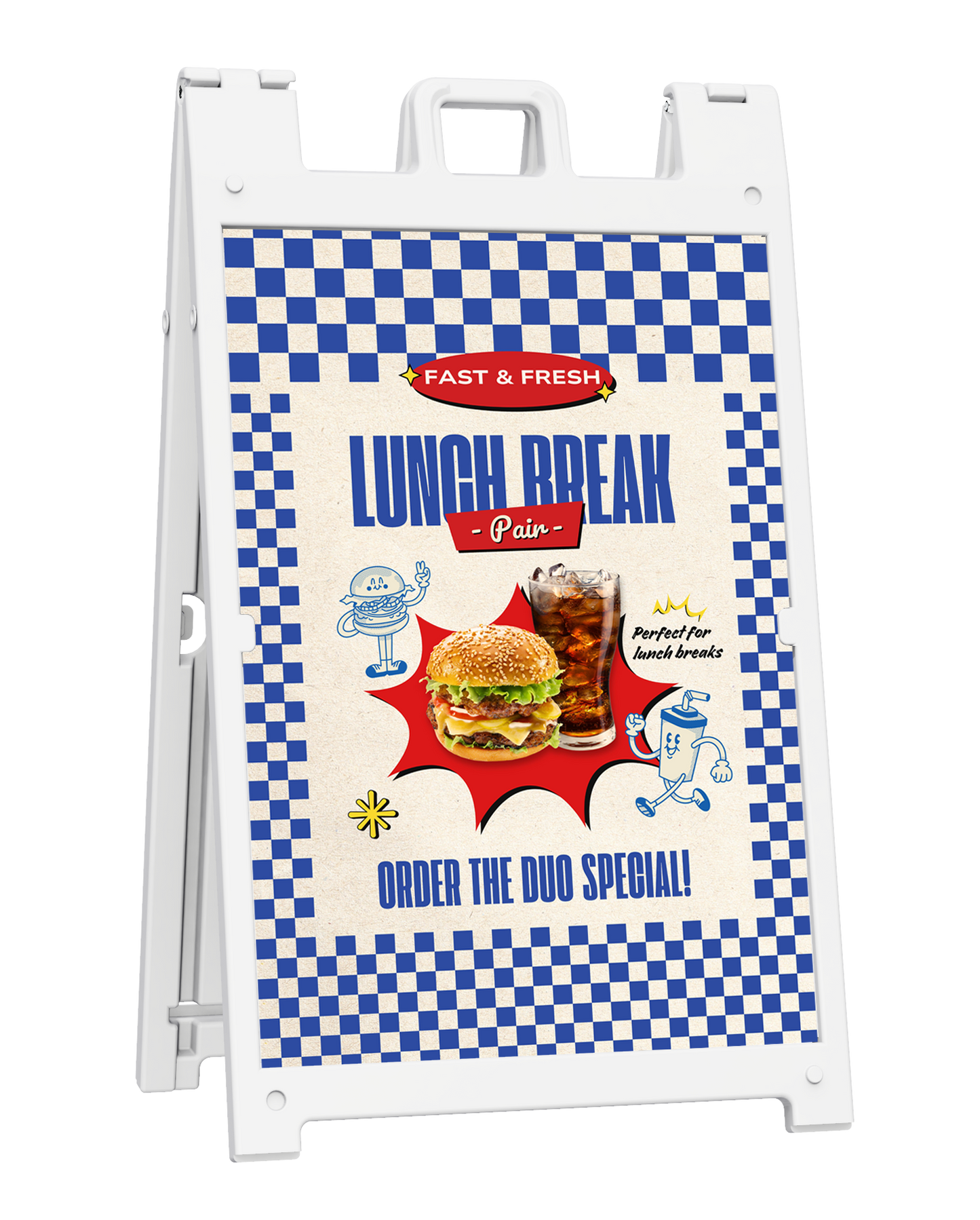 Signicade Deluxe Sandwich Board