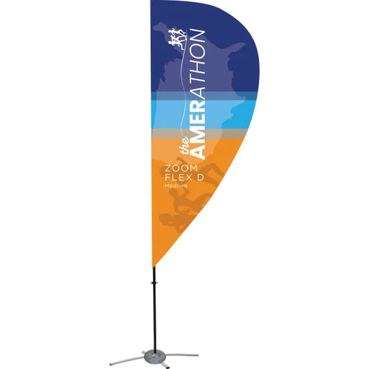 Zoom™ Flex D Shaped Flag