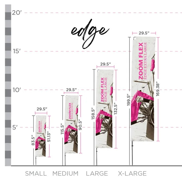 Zoom™ Flex Edge Flag