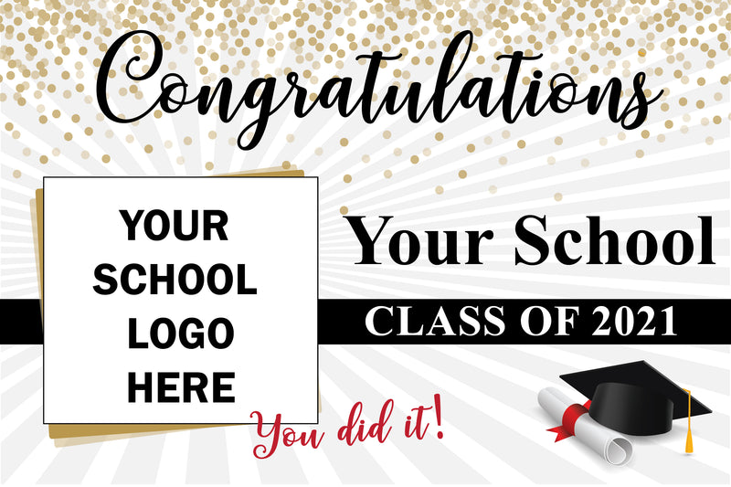 School Graduation Lawn Signs