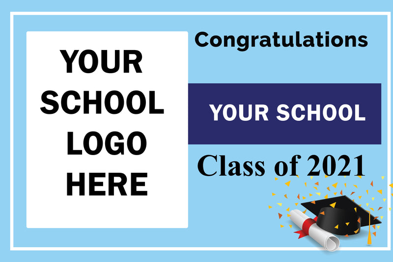 School Graduation Lawn Signs