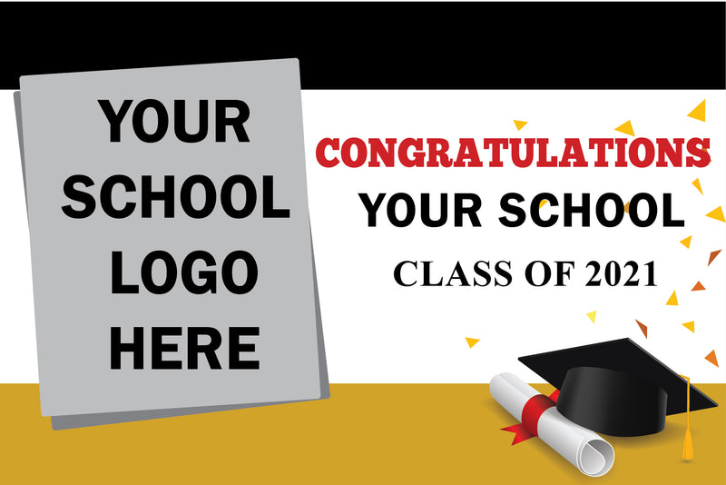 School Graduation Lawn Signs