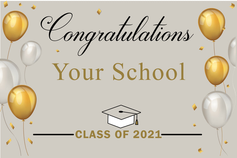 School Graduation Lawn Signs