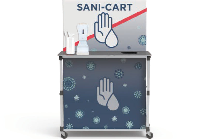 Popup Sani-Cart Large