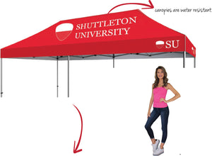 Zoom™ 20' Standard (Aluminum) Popup Tents